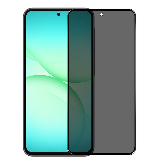 Película de proteção de ecrã Privacy Northjo para Samsung Galaxy A57 5G, Vidro Temperado, Cola Total, Conjunto de 2 unidades