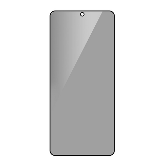 Película protetora de ecrã Privacy OEM Fingerprint Unlock para Xiaomi 17T, Vidro Temperado, Cola Total