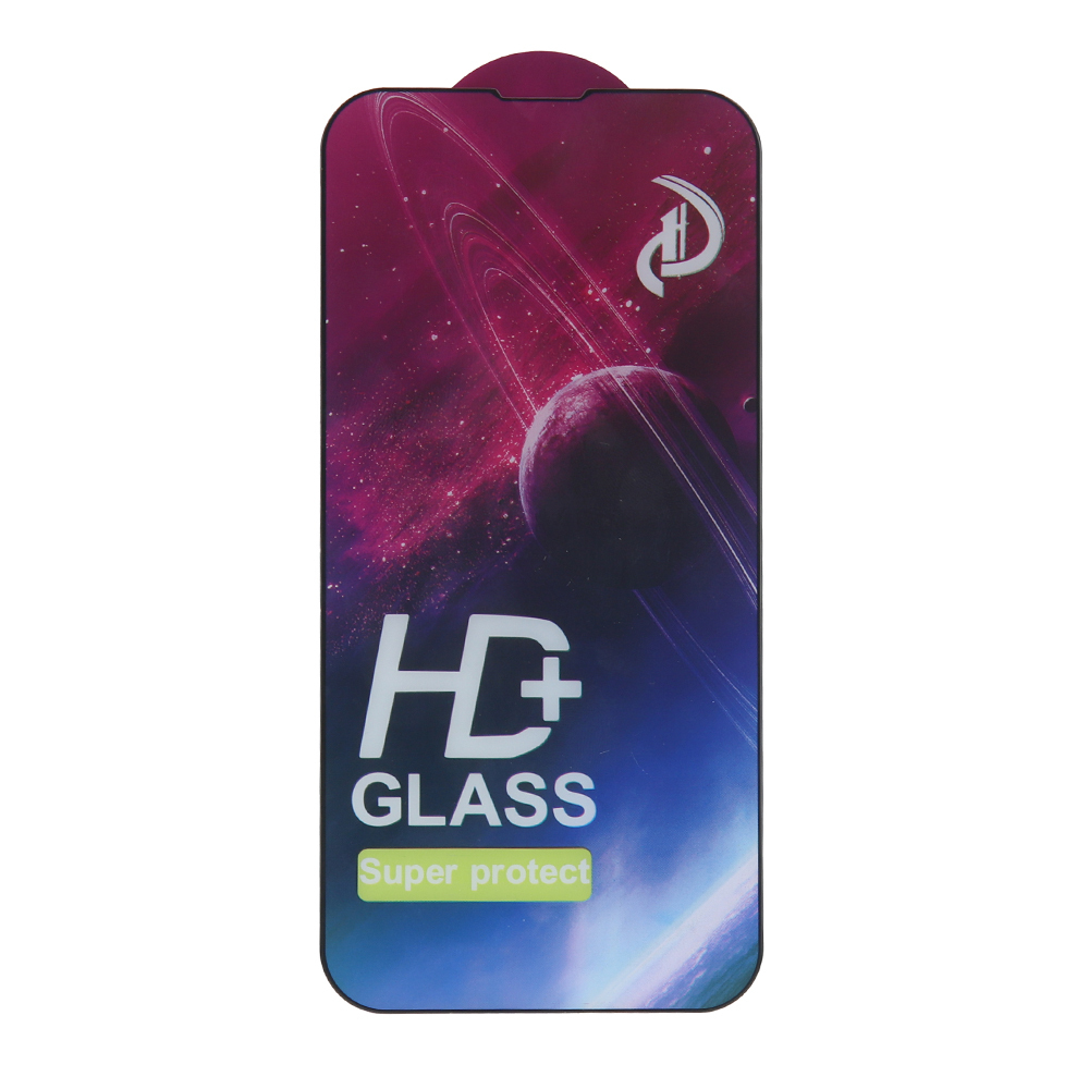 Película protetora de ecrã OEM para Apple iPhone 17 Pro Max, Vidro Temperado, Cola Total, Conjunto de 10 peças, 9D, Preto