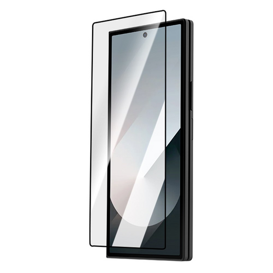 Película protetora para ecrã exterior Lereach para Samsung Galaxy Z Fold8 Ultra F976 / Z Fold7 F966, vidro temperado, cola total, preta
