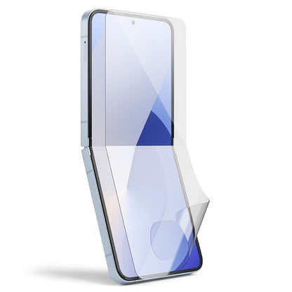 Película Protetora de Ecrã Interior Ringke Dual Easy para Samsung Galaxy Z Flip6 F741, Plástico, Conjunto de 2 peças
