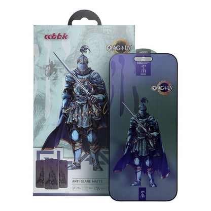 Película protetora de ecrã Privacy Blue Light OG Shuijia para Apple iPhone 16 Pro Max, Vidro Temperado, Cola Total