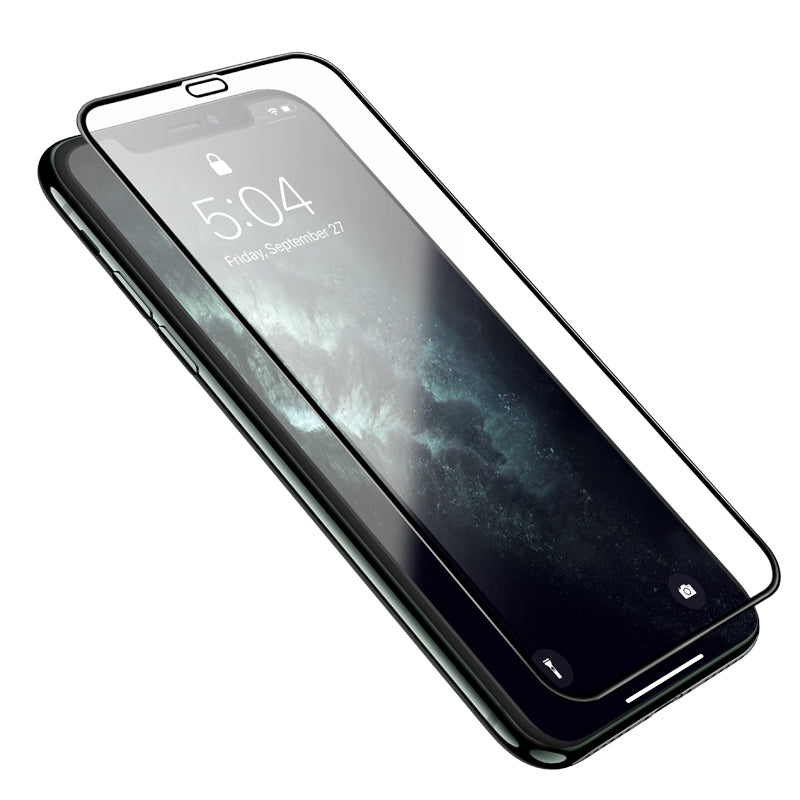 HOCO G16 Screen Protector for Apple iPhone 11 / XR, Tempered Glass, Full Glue, 5D, Black