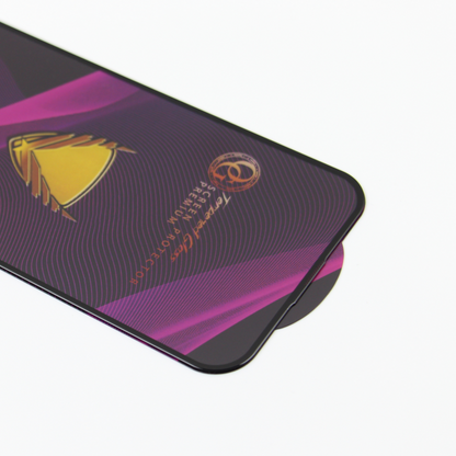 Película protetora de ecrã OG Premium para Apple iPhone 12 Pro Max, Vidro Temperado, Cola Total, Conjunto de 10 unidades, Preto