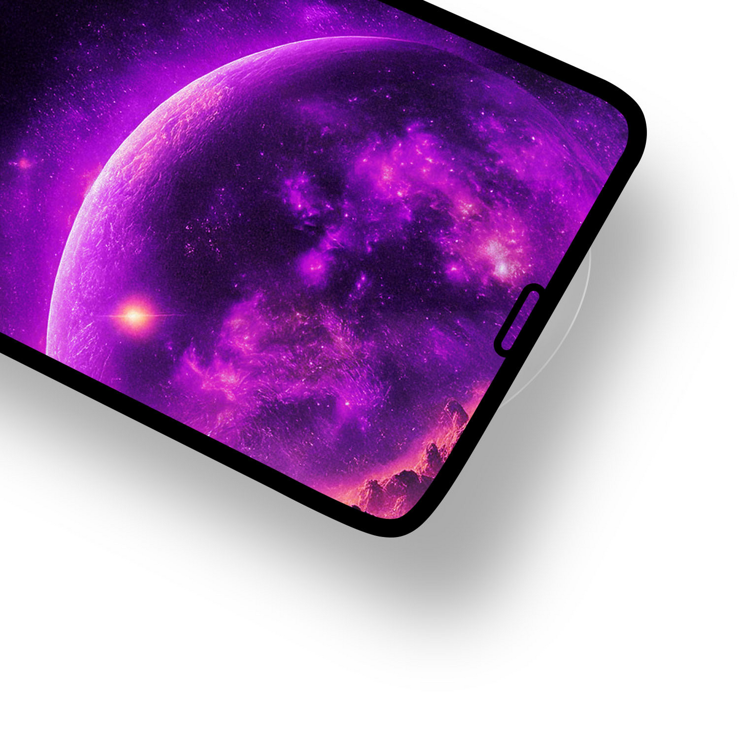 Película protetora de ecrã OEM para Apple iPhone 17 Pro Max, Vidro Temperado, Cola Total, Conjunto de 10 peças, 9D, Preto