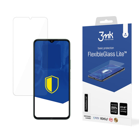 Película protetora de ecrã 3MK FlexibleGlass Lite para Honor X6b, Vidro Flexível, Cola Total