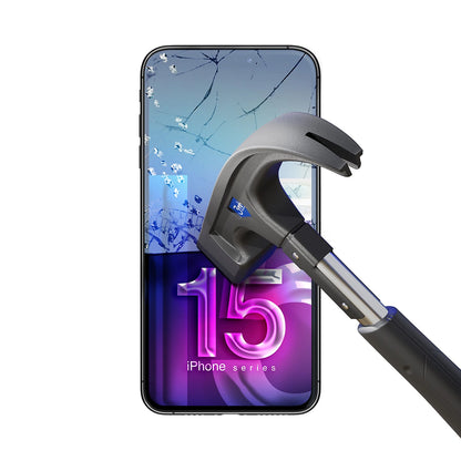 Película protetora de ecrã 3MK FlexibleGlass para Apple iPhone 15, Vidro Flexível, Cola Total