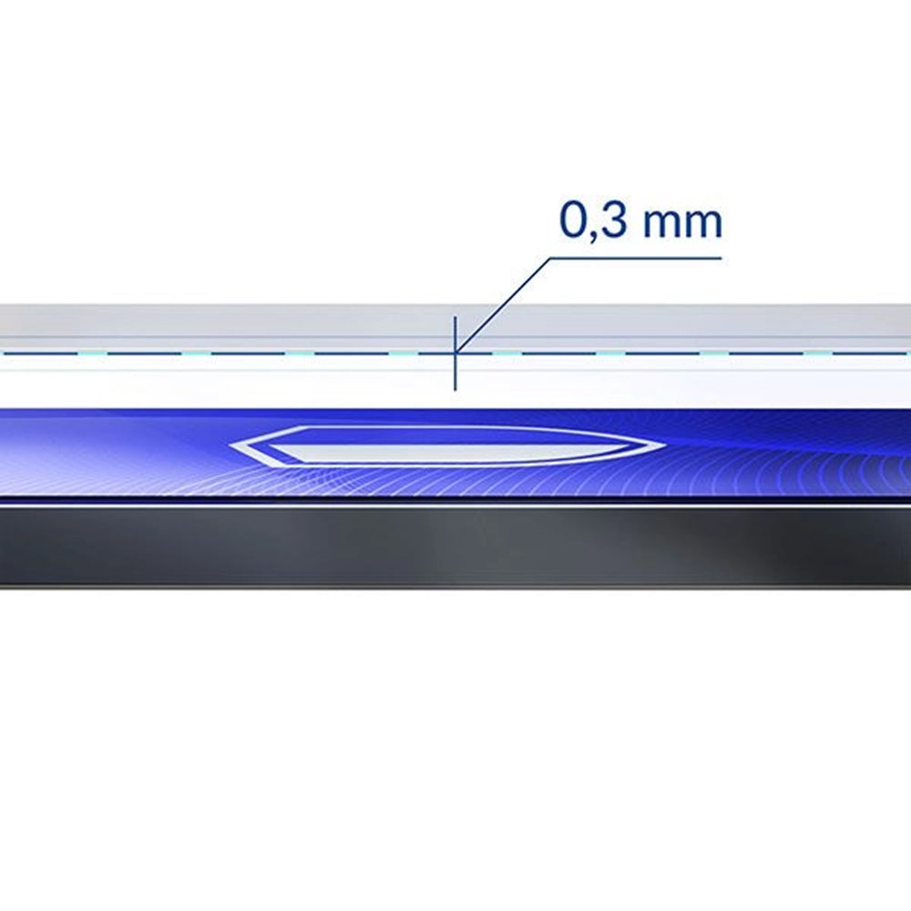 Película protetora de ecrã 3MK FlexibleGlass para Apple iPhone SE (2022) / SE (2020) / 8 / 7, Vidro Flexível, Cola Total