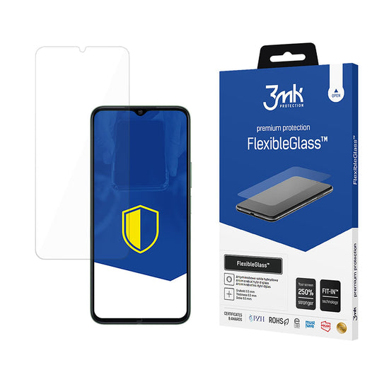 Película protetora de ecrã 3MK FlexibleGlass para Honor X6b, Vidro Flexível, Cola Total