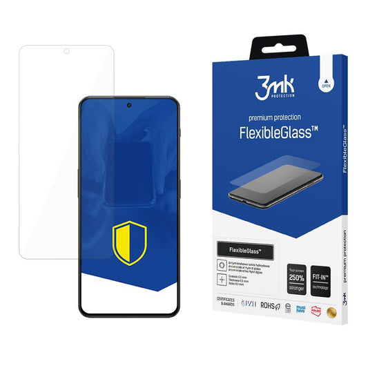 Película protetora de ecrã 3MK FlexibleGlass para OnePlus Nord 3, Vidro Flexível, Cola Total