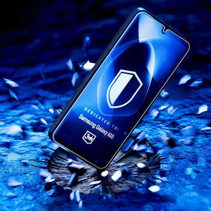 Película Protetora de Ecrã 3MK FlexibleGlass para Samsung Galaxy A15 5G A156 / A15 A155, Vidro Flexível, Colagem Total