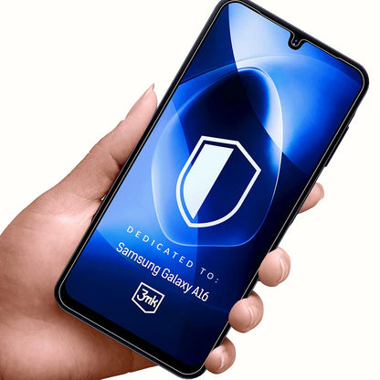 Película Protetora de Ecrã 3MK FlexibleGlass para Samsung Galaxy A26 A266 / A16 5G A166 / A16 4G A165 / M16 M166, Vidro Flexível, Cola Total