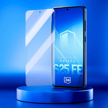 Película Protetora de Ecrã 3MK FlexibleGlass para Samsung Galaxy S25 FE, Vidro Flexível, Colagem Total