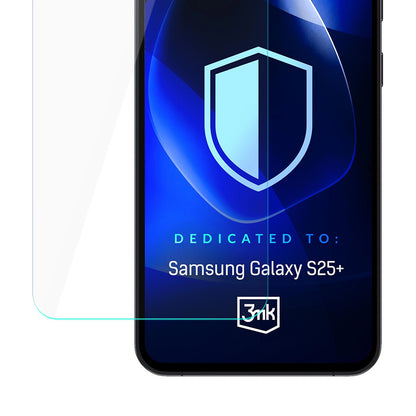Película protetora de ecrã 3MK FlexibleGlass para Samsung Galaxy S25+ S936, Vidro Flexível, Cola Total