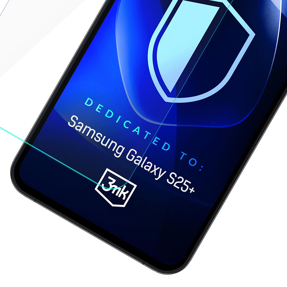 Película protetora de ecrã 3MK FlexibleGlass para Samsung Galaxy S25+ S936, Vidro Flexível, Cola Total