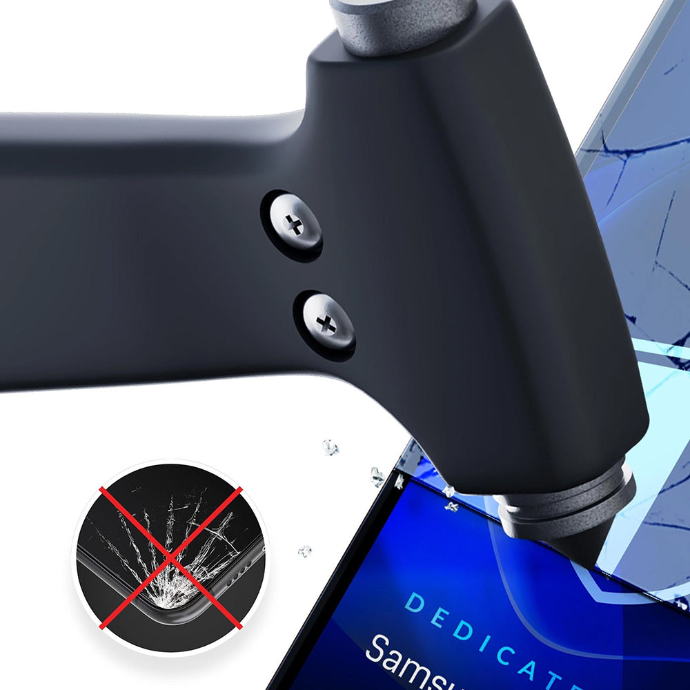 Película protetora de ecrã 3MK FlexibleGlass para Samsung Galaxy S25+ S936, Vidro Flexível, Cola Total