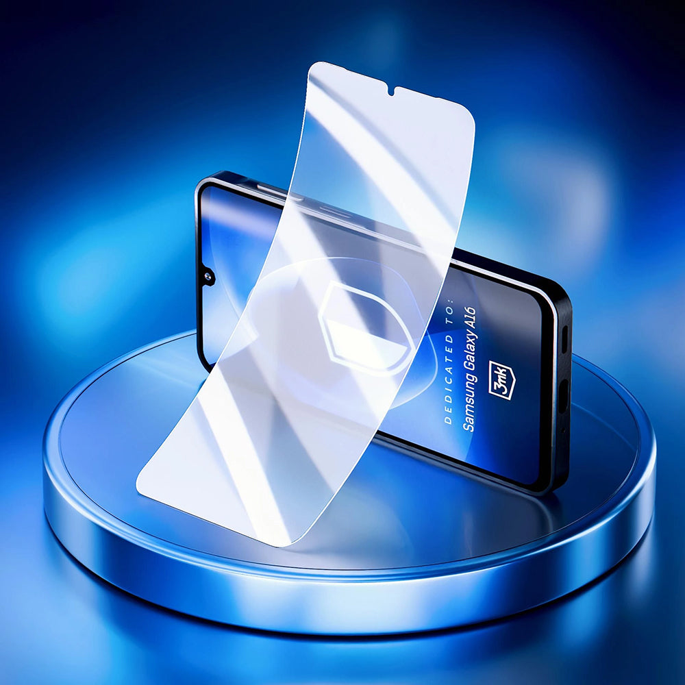 Película Protetora de Ecrã 3MK FlexibleGlass para Xiaomi 15, Vidro Flexível, Full Glue