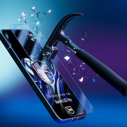 Película Protetora de Ecrã 3MK FlexibleGlass para Xiaomi 15T Pro, Vidro Flexível, Full Glue