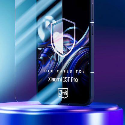 Película Protetora de Ecrã 3MK FlexibleGlass para Xiaomi 15T Pro, Vidro Flexível, Full Glue