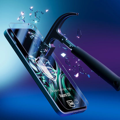 Película Protetora de Ecrã 3MK FlexibleGlass para Xiaomi 15T, Vidro Flexível, Colagem Total