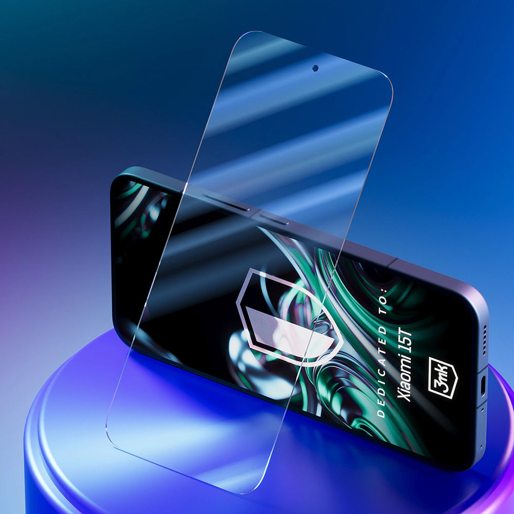 Película Protetora de Ecrã 3MK FlexibleGlass para Xiaomi 15T, Vidro Flexível, Colagem Total