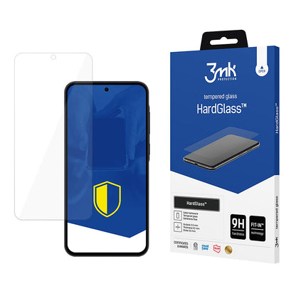 Película protetora de ecrã 3MK HardGlass para Samsung Galaxy A56 A566 / A36 A366, Vidro Temperado, Cola Total