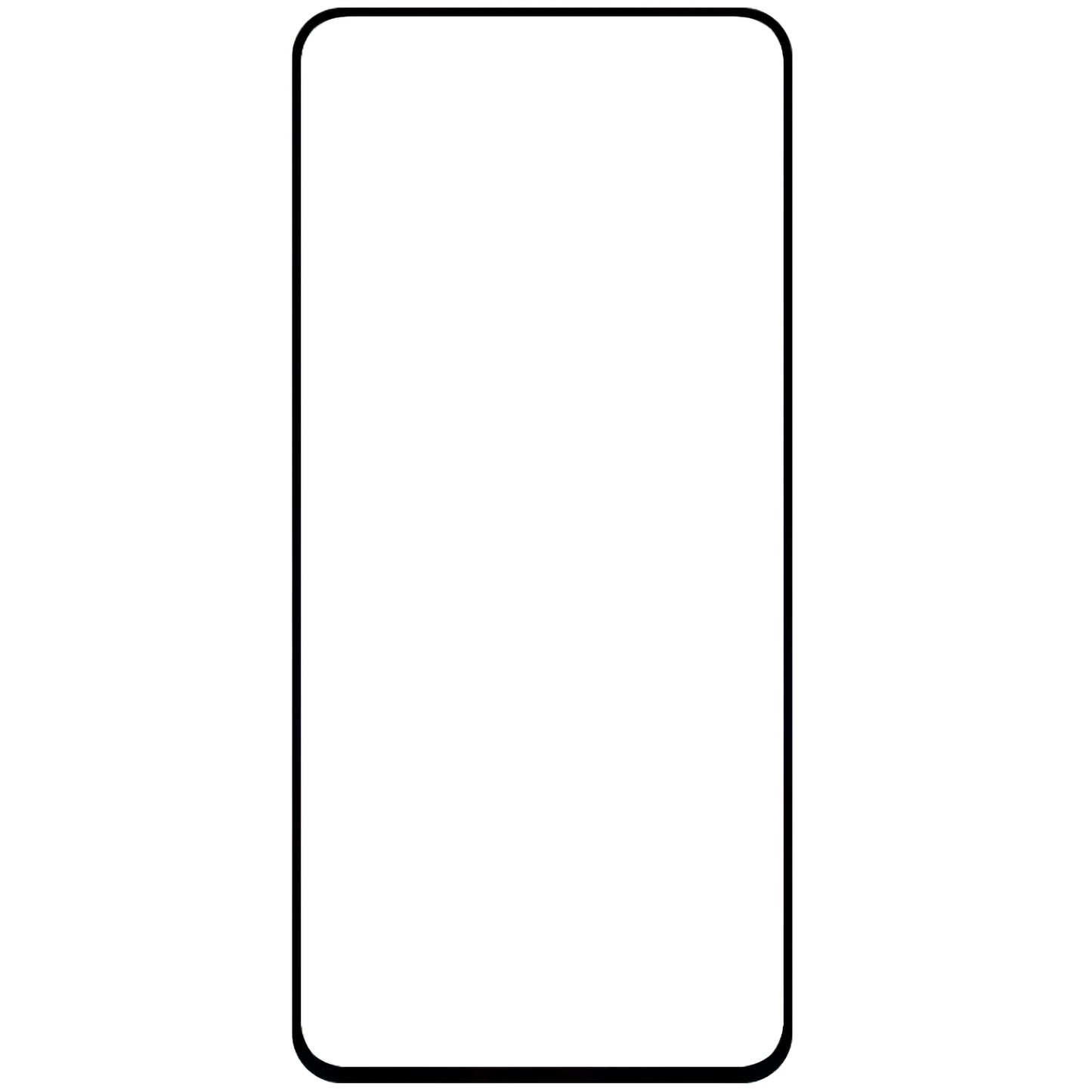 Película Protetora de Ecrã Blue Shield para Samsung Galaxy A35 5G A356, Vidro Temperado, Cola Completa, Compatível com Capas, Preta