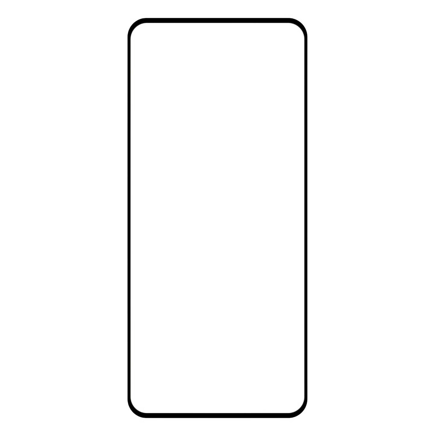 Película Protetora de Ecrã Blue Shield para Motorola Edge 40 Neo, Vidro Temperado, Cola nas Bordas, Compatível com Capas, Preta