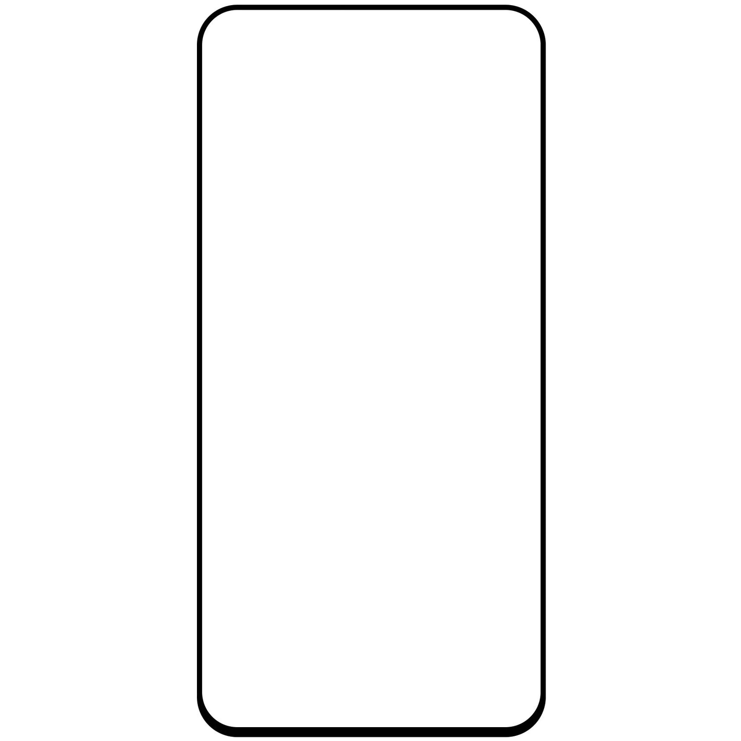 Blue Shield Screen Protector for Oppo Reno12 F, Tempered Glass, Full Glue, Case Friendly, Black