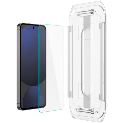 Protetor de ecrã Spigen EZ FIT para Samsung Galaxy S24 FE S721, proteção de vidro, cola total, conjunto de 2 peças AGL08729 