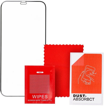 Película protetora de ecrã Veason PRO para Motorola Moto E32s / E22s / E32 / G22, Vidro Temperado, Cola Total, 6D, Preta