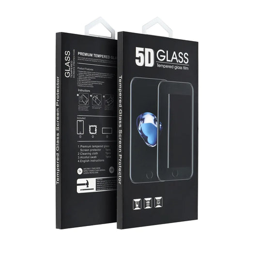 Película protetora de ecrã OEM para Honor X9c / Magic7 Lite, Vidro Temperado, Cola Total, 5D, Preta