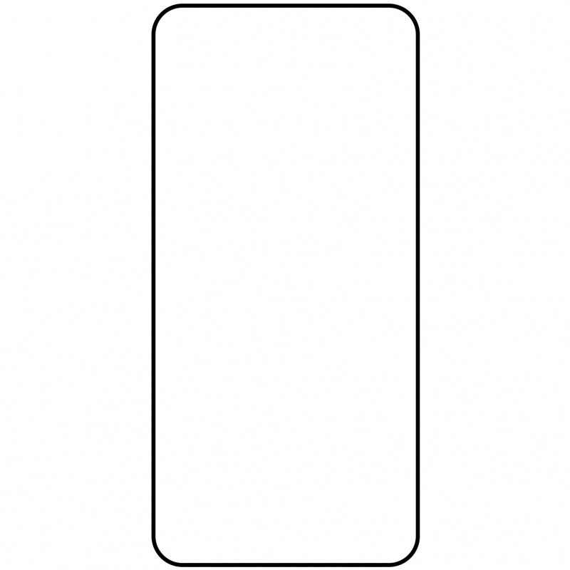 Película protetora de ecrã Blue Shield para Oppo Reno13 FS 5G / Reno13 F 4G / Reno13 F, Vidro Temperado, Cola Total, Compatível com Capas, Preta