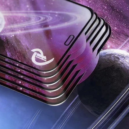 Película protetora de ecrã OEM para Samsung Galaxy A56 A566, Vidro Temperado, Cola Total, 9D, Preta