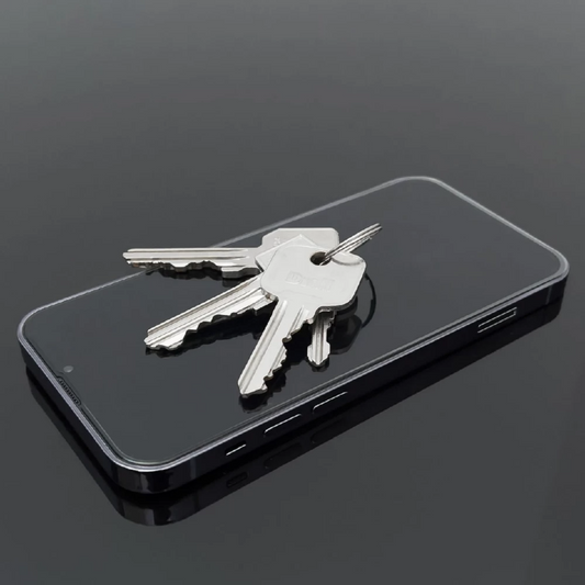 Película protetora de ecrã Privacy WZK AntiSpy para Apple iPhone 15 Pro, Vidro Temperado, Cola Total