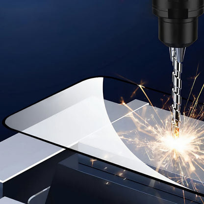 Bear HD Screen Protector for Apple iPhone 17 Pro Max, Tempered Glass, Full Glue, Black