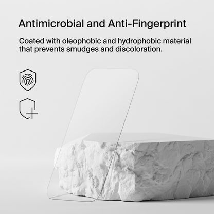 Película protetora de ecrã Belkin ScreenForce TemperedGlass para Apple iPhone 16 / 15 / 14 Pro, Vidro Temperado, Cola Total OVA135zz