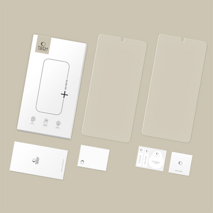 Película protetora de ecrã Tech-Protect FIT+ para Samsung Galaxy S26 Ultra S948, Vidro Temperado, Cola Total, Conjunto de 2 unidades