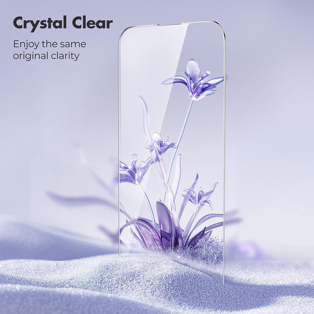 Película protetora de ecrã Anank para Apple iPhone 15 Pro, vidro temperado, cola total, 3D, conjunto de 10 unidades