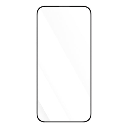 Blueo Anti-Reflective HD Screen Protector with Applicator Pro for Apple iPhone 16 Pro Max, Tempered Glass, Full Glue, Black