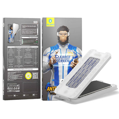 Película Protetora de Ecrã Blueo Anti-Reflexo HD Applicator Pro para Apple iPhone 17 Air, Vidro Temperado, Full Glue, Preta