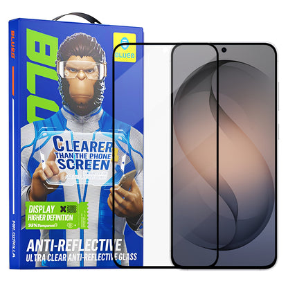 Película Protetora de Ecrã Blueo Anti-Reflexo HD para Samsung Galaxy S26 S942, Vidro Temperado, Full Glue, Preta