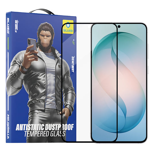 Película Protetora de Ecrã Blueo Anti-Static HD para Samsung Galaxy S26 Plus S947, Vidro Temperado, Full Glue, Preta