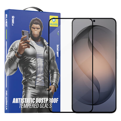 Blueo Anti-Static HD Screen Protector for Samsung Galaxy S26 S942, Tempered Glass, Full Glue, Black