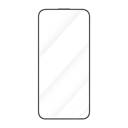 Película protetora de ecrã Blueo Crystal Anti-Riscos para Apple iPhone 16 Plus / 15 Plus, Vidro Temperado, Cola Total, Preta