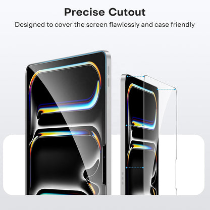 Blueo HD Screen Protector Film for Apple iPad 9.7 (2017), Tempered Glass, Full Glue