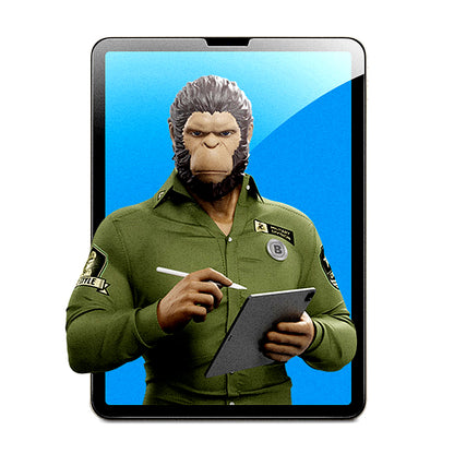 Película protetora de ecrã Blueo Special Writing para Apple iPad 10.2 (2021) / 10.2 (2020) / 10.2 (2019), Plástico