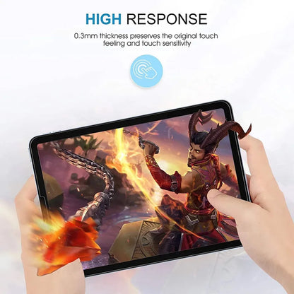 Película protetora de ecrã Clear Lito Classic para Apple iPad (2025) / (2022), Vidro Temperado, Cola Total, 2.5D