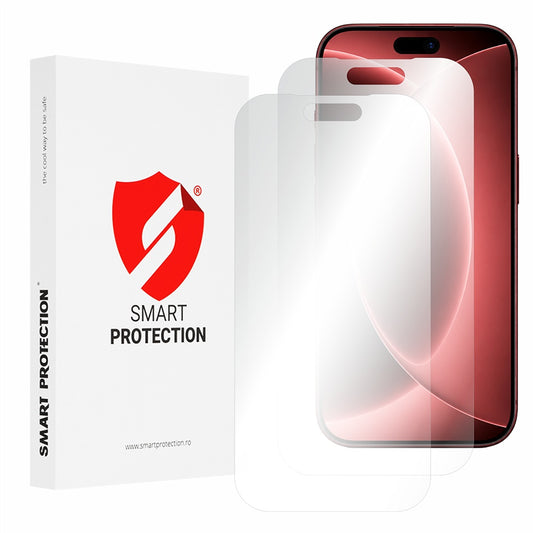 Película protetora de ecrã Smart Protection Premium Classic para Apple iPhone 18 Pro Max, Plástico, Conjunto de 2 unidades