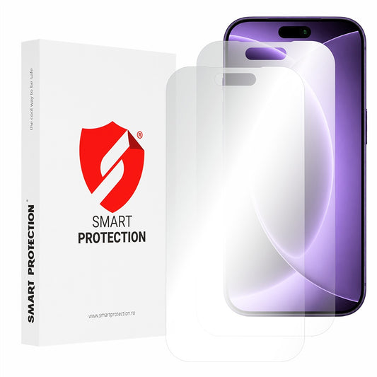 Película protetora de ecrã Smart Protection Premium Classic para Apple iPhone 18 Pro, Plástico, Conjunto de 2 unidades